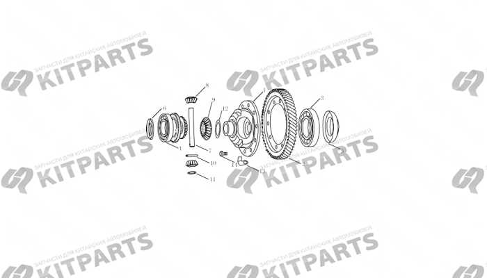 DIFFERENTIAL Geely Emgrand X7